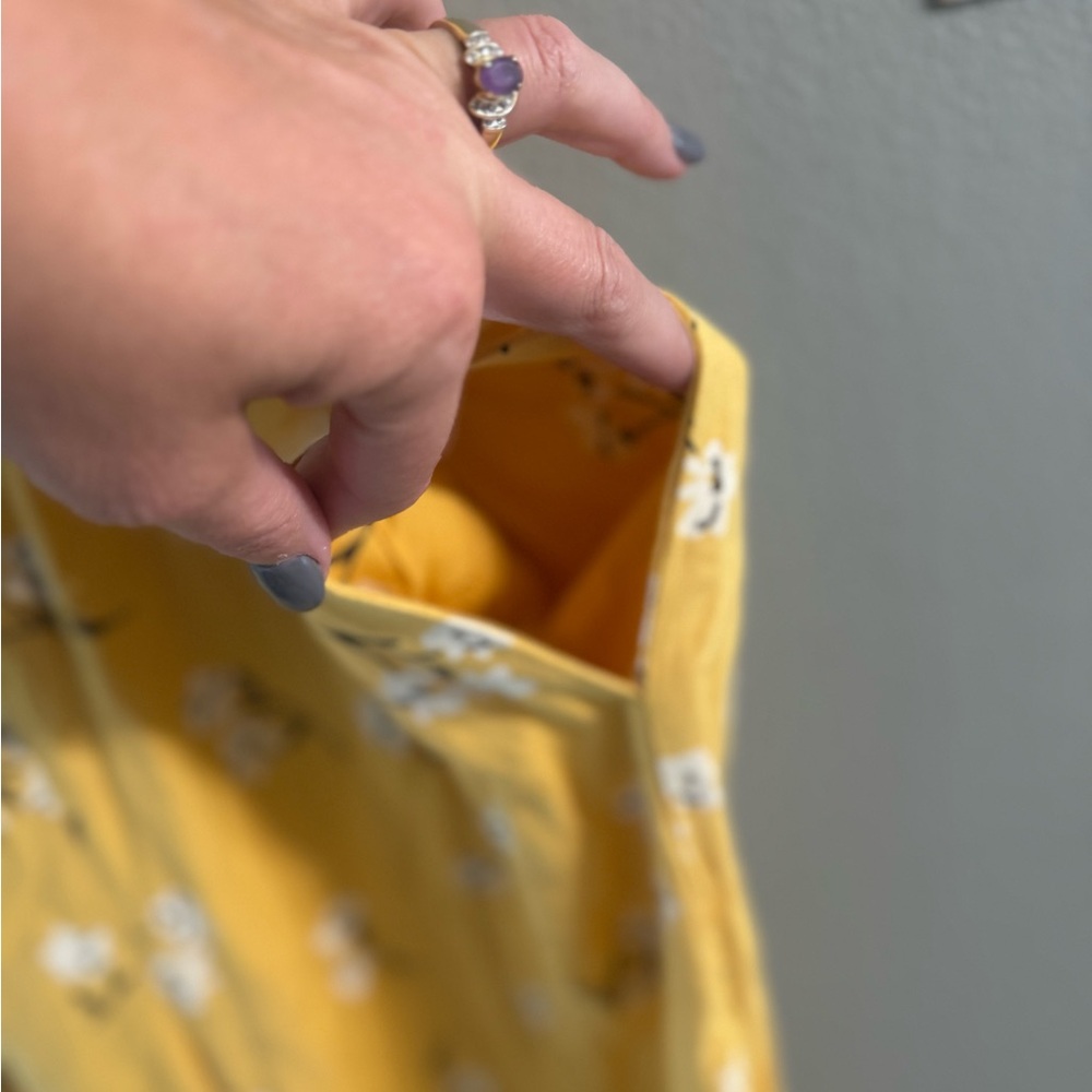 Dip Yellow Floral Dress - Picture 8 of 8